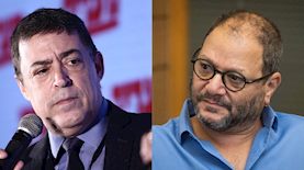 ח"כ עופר כסיף ובן כספית, צילום: יונתן זינדל ומרים אלסטר, פלאש 90