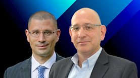 אורי תדמור, נשיא KLA ישראל וגיל וסולי, סמנכ"ל כספים ב- KLA, צילום: KLA, אופיר קפון