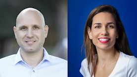 הדר חורי קרייזלר ואלעד רוטברג, צילום: הדר דולן וצילום ביתי