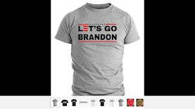 חולצת Lets go Brandon, צילום: onewaytshirts / eBay