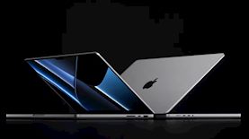 מחשב נייד מקבוק פרו עם מגרעת, צילום: אפל