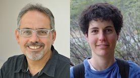 אורנה קופרמן ויובל אלבשן, צילום: ויקיפדיה ויח"צ