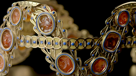 הכתר של גוזפין אשת נפוליאון, צילום: sothebys וידאו