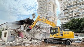 הריסה רביעית בקריית האמנים של אחים דוניץ, צילום: דוניץ