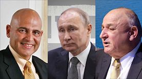 יצחק תשובה, פוטין, דוד פתאל, צילום: פלאש 90\יחצ