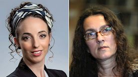עירית לינור, עידית סילמן, צילום: פלאש 90/ יוסי זמיר, ויקיפדיה/ ברוך גרינברג