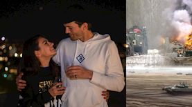 אשטון קוצר ומילה קוניס תורמים לאוקראינה, צילום: אינסטגרם אשטון קוצ'ר/ צילום מסך