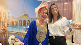 גלית שקאלו אופנברג וסמדי בומבה, צילום: יחצ