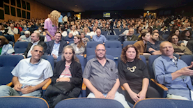 טקס יום הזיכרון המשותף, צילום: טוויטר