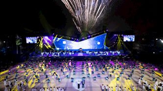 טקס הדלקת המשואות, צילום: יונתן זינדל פלאש 90