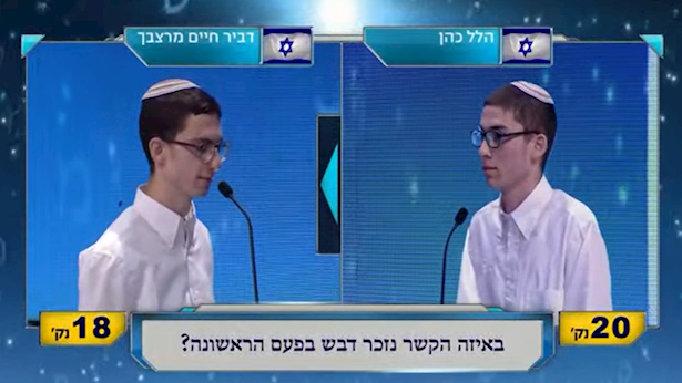 חתני התנ&quot;ך לשנת תשפ&quot;ב (צילום צילום מסך)