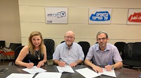החתימה על הסכם השכר, צילום: דוברות ההסתדרות