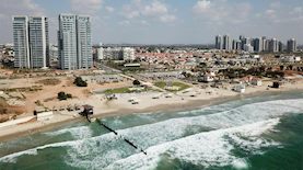 המגרש בחוף אולגה, צילום: אסיה חדרה