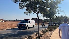 זירת הירי, צילום: דוברות מדא