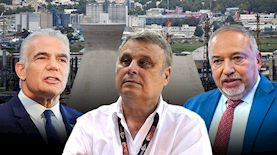 אביגדור ליברמן, דייוויד פדרמן ויאיר לפיד, צילום: טוויטר, פלאש 90/ מאיר ועקנין, יונתן זינדל,  אבשלום ששוני