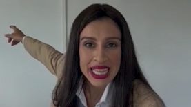 החיקוי של הדר מוכתר, צילום: צילום מסך