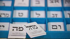 קלפי, צילום: פלאש 90/ יונתן זינדל