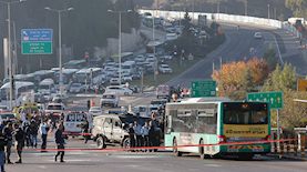 זירת הפיגוע בירושלים, צילום: פלאש 90/ אוליביה פיטוסי