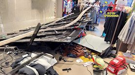 קריסת המדפים בקניון עזריאלי, צילום: מגן דוד אדום