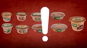 חומוס צבר, צילום: צבר