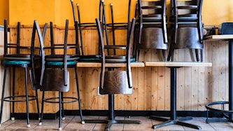 מסעדה סגורה - אילוסטרציה, צילום: shutterstock