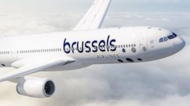 מטוס בריסל איירליינס, צילום: טוויטר