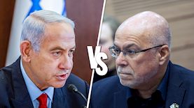 צביקה פוגל, בנימין נתניהו, צילום: פלאש 90/ יונתן זינדל, אוליביה פיטוסי