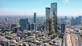 cenral towers הדמייה: אלכס לובימוב