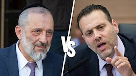 מיקי זוהר, אריה דרעי, צילום: פלאש 90/ יונתן זינדל