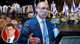 מתן חודורוב, אמיר ירון נגיד בנק ישראל, צילום: פלאש 90/ יונתן זינדל, תומר נויברג, גרשון אלינסון, גילי יערי