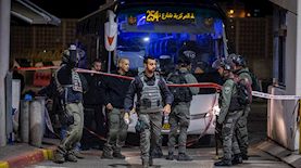 פיגוע במחסום שועפט, צילום: פלאש 90/ יונתן זינדל