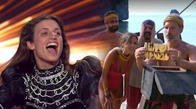 הישרדות, הזמר במסכה, צילום: מסך רשת 13, יחצ קשת 12