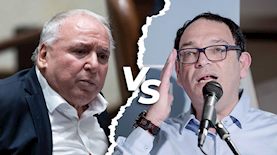 שי פירון, דודי אמסלם, צילום: פלאש 90/ תומר נויברג, יונתן זינדל