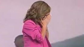 המנחה שהתעלפה, צילום: צילום מסך