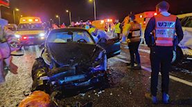תאונת דרכים, צילום: דוברות איחוד והצלה