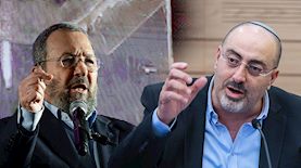 ניסים ואטורי, אהוד ברק, צילום: פלאש 90/ אוליביה פיטוסי, אבשלום ששוני