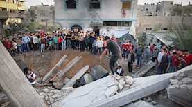 מבצע "מגן וחץ", צילום: פלאש 90/ עטיה מוחמד