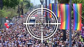 מצעד הגאווה, צילום: פלאש 90/ תומר נויברג, shutterstock