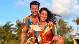 מוגורוסה ובן זוגה, צילום: אינסטגרם @garbimuguruza