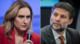 בצלאל סמוטריץ', קרן מרציאנו, צילום: פלאש 90/ נעם רבקין פנטון, הדס פרוש