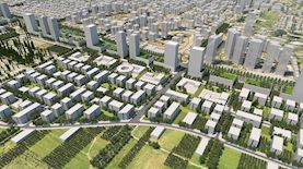 הדמיית תוכנית רחובות מזרח הדמיה: רוזנפלד ארנס אדריכלים ו"דירה להשכיר"