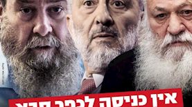 שלט מרצ בכפר סבא, צילום: טוויטר