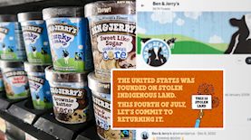 בן אנד ג'ריס, צילום: shutterstock, טוויטר/ Ben & Jerry's