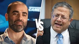 איתמר בן גביר, הישאם סלימאן, צילום: פלאש 90/ יונתן זינדל, מסך רשת 13