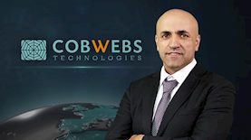 אודי לוי, מנכ"ל Cobwebs Technologies, צילום: linkedin/ אודי לוי, יוטיוב/ Cobwebs Technologies