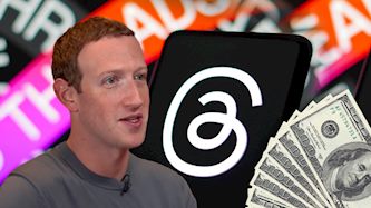 מארק צוקרברג ופלטפורמת המיקרובלוגינג החדשה Threads, צילום: יוטיוב/ shutterstock, CBS Mornings