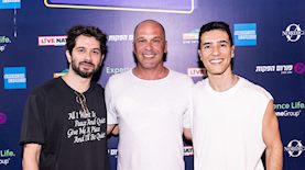 הראל סקעת ורן דנקר בערב של 'נירים', צילום: אלון לוין