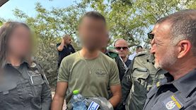 הלוחם שירה במחבל, צילום: דוברות המשטרה