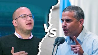 ינון מגל, חיים לוינסון, צילום: פלאש 90/ יונתן זינדל, מסך ערוץ 14