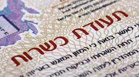 תעודת כשרות, צילום: shutterstock